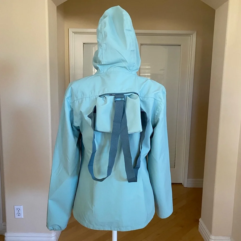 NWOT Avalanche Weather Shield Packable Water Resistant Hooded Jacket M - Picture 3 of 12